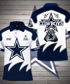 100th Nfl Dallas Cowboys 3d Printed Polo 3d Tshirt All Over Print Shirt 3d T-shirt