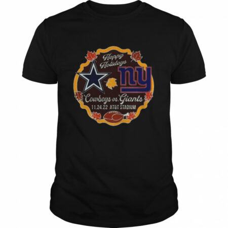 Dallas Cowboys Vs New York Giants 11-24-22 AT&T Stadium Shirt