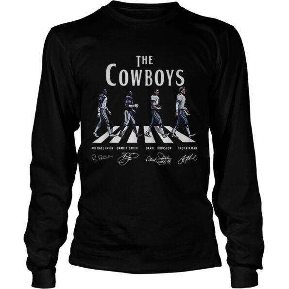 The-Cowboys-Abbey-Road-Dallas-Cowboys-signatures-shirt_4