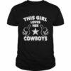 This girl love her Cowboys Dallas cowboy shirt