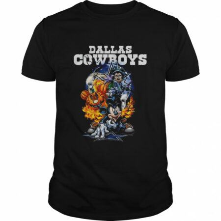 Witch Mickey Mouse Dallas Cowboys halloween 2022 shirt