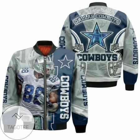 Ceedee Lamb #88 Dallas Cowboys Nfc East Division Champions Super Bowl 2021 Bomber Jacket