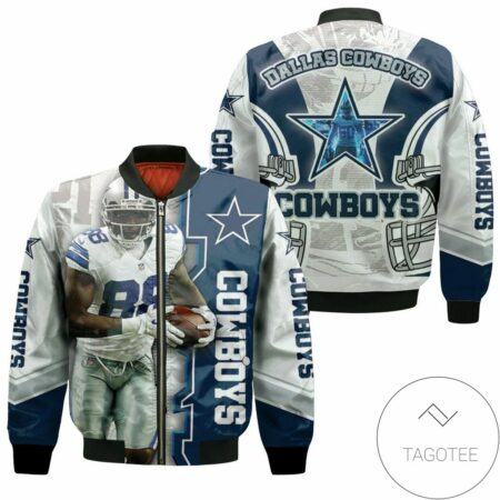 Ceedee Lamb #88 Dallas Cowboys Super Bowl 2021 Nfc East Division Champions Bomber Jacket