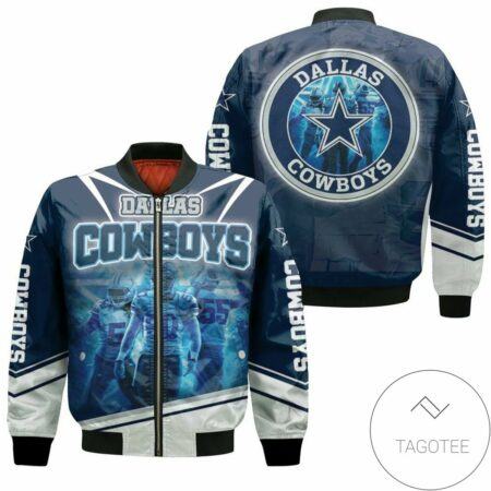 Dallas Cowboys 2021 Super Bowl Nfc East Division Bomber Jacket