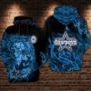 Dallas Cowboys 3D Printed HoodieZipper Hoodie 1ff