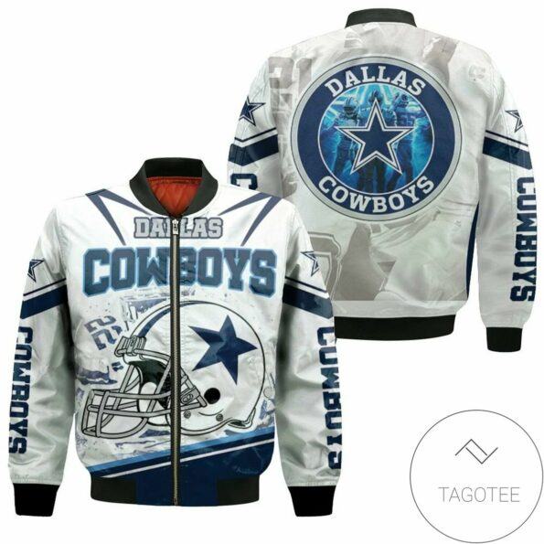 Dallas Cowboys Helmet Nfc East Division Super Bowl 2021 Bomber Jacket