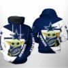 Dallas Cowboys NFL Baby Yoda Team 3D Printed Hoodie