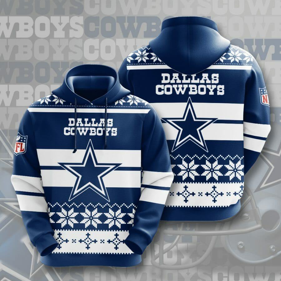 NFL Dallas Cowboys Christmas Pullover Hoodie