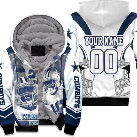 Nfc East Division Champions Dallas Cowboys Super Bowl 2021 Thank You Fans Personalized Fleece Hoodie