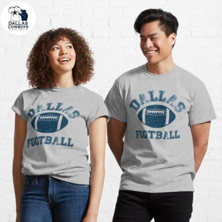 Dallas Cowboy Shirts Distressed Pro Football Team Sweatshirt Classic T-Shirt