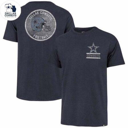 Dallas Cowboy Shirts,Men's '47 Navy Dallas Cowboys Open Field Franklin T-Shirt
