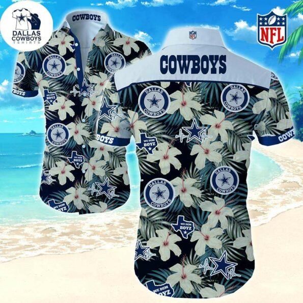 Dallas Cowboys Hawaiian Shirt,NFL,Funny Aloha Shirts