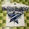 Vintage 90s 1995 NFL Dallas Cowboys T-Shirt Fits like ML Adult Big Screen Print