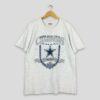 Vintage 90s Dallas Cowboys Nfl Gray Tshirt Large Dallas Cowboys Super Bowl XXVII Printed Crewneck Cowboys American Football Tee Size L