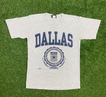 Vintage Dallas Cowboys T Shirt Tee Home Team Advantage Made USA Size Large L NFL Football Aikman Texas 1990s 90s