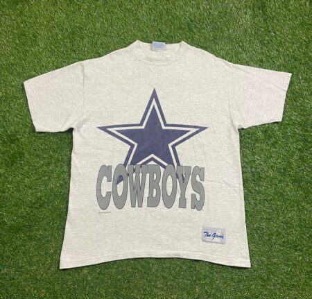 Vintage Dallas Cowboys T Shirt Tee The Game Made USA Size Xtra Large XL NFL Football Aikman Texas 1990s 90s