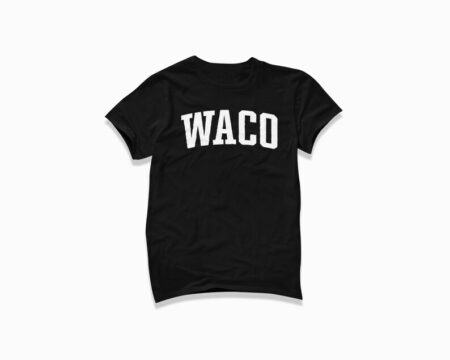 Waco Shirt Waco Texas T-Shirt College Style T Shirt Vintage Inspired Short Sleeve Tee