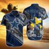 Dallas Cowboys Hawaiian Shirt Dallas Cowboys Bart Simpson Hawaiian Shirt, Gift For Fan