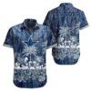 Dallas Cowboys Hawaiian Shirt Dallas Cowboys Rainforest Pattern Hawaiian Shirt, Gift For Fan