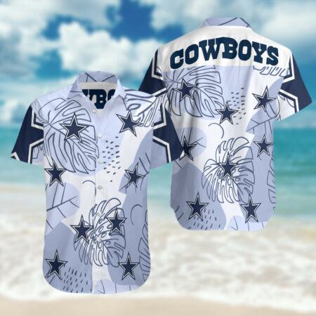 Dallas Cowboys Hawaiian Shirt Dallas Cowboys Summer Beach 3D Hawaiian Shirt
