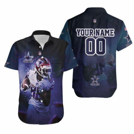 Dallas Cowboys Hawaiian Shirt Limited Personalized Dallas Cowboys 88 Ceedee Lamb 3D Hawaiian Shirt