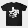 Symbols of Texas Lone Star State Logo T-Shirt