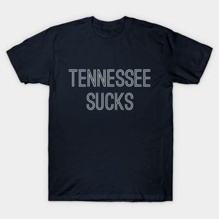 Tennessee Sucks (Silver Text) T-Shirt