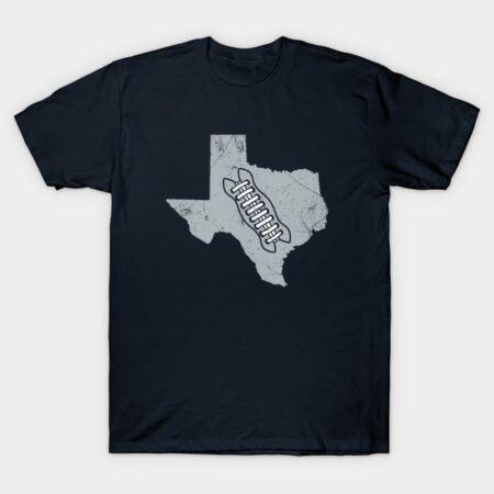 Texas Football, Retro - Navy T-Shirt