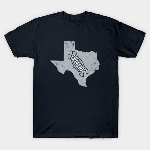 Texas Football, Retro – Navy T-Shirt