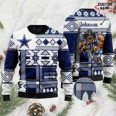 Personalized Dallas Cowboys Ugly Sweater LbT
